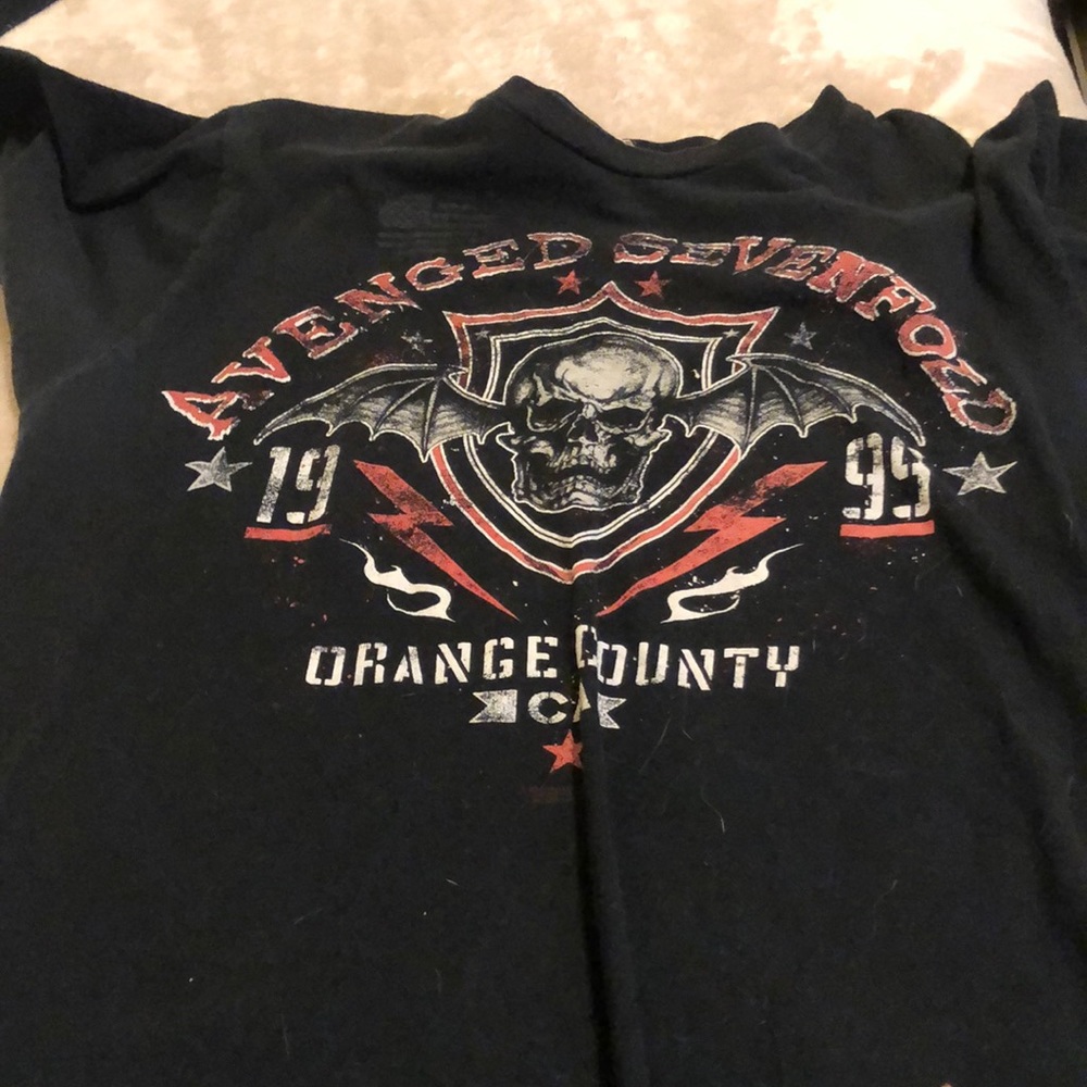 Avenged sevenfold band shirt